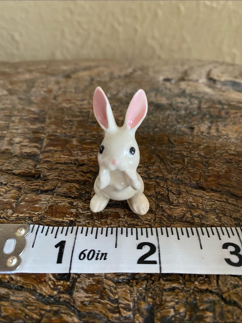 🐇Vintage🐇Hagen Renaker Ceramic Baby Bunny Rabbit Figurine - Picture 8 of 9